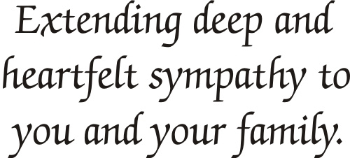 Extending Sympathy